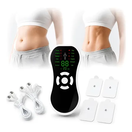 Electroestimulador Tens Masajeador Muscular 4 Electrodos