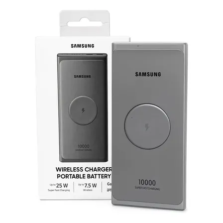 Power Bank Samsung S24 Carga Rapida Magsafe 10000mah 25w Gris