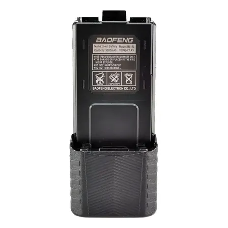 Bateria Baofeng UV5R 3800mAh Li Ion Alta Capacidad Compatible Serie UV5R BF F8