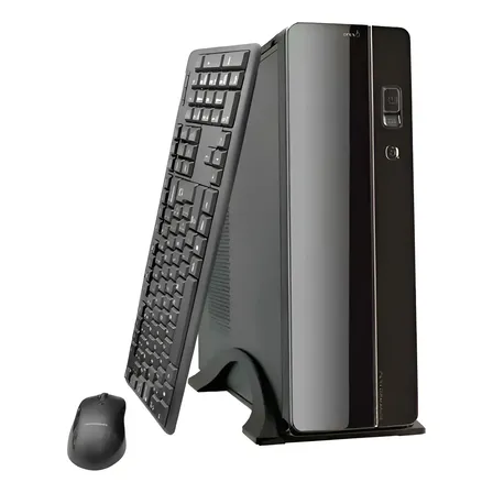 Gabinete Kit Performance Teclado Mouse Fuente 600w Pcreg Negro