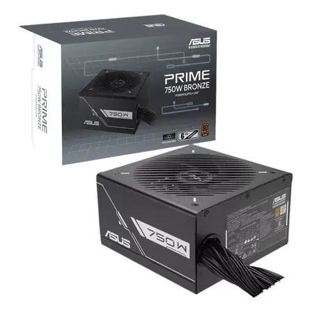 Fuente Asus Prime 750b Black 80 Plus Bronze