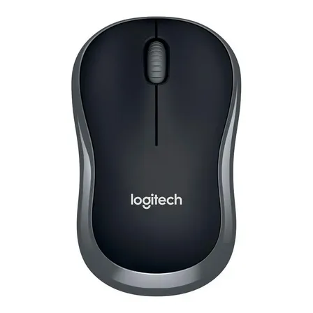 Mouse inalámbrico Logitech Inalámbrico M185 gris
