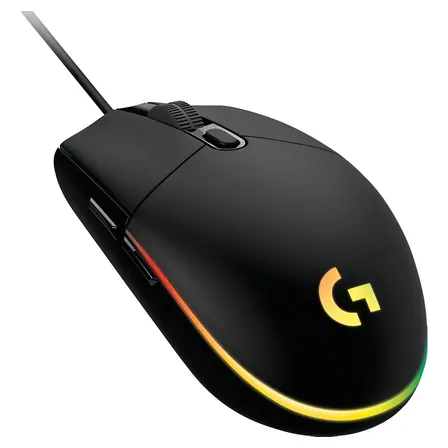 Mouse Logitech Gamer Series G203 Lightsyn Pro Jugar Zetateam Black