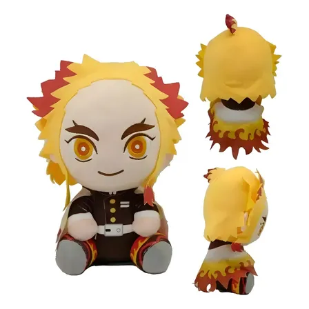 Peluche Demon Slayer Tanjiro Nezuko 20cm Kimetsu No Yaiba Color Rengoku