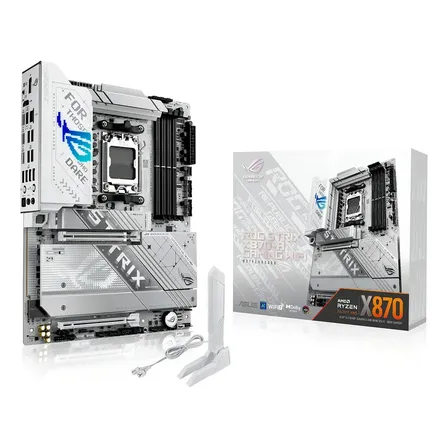 Placa Am5 Asus Rog Strix X870-a Gaming Wifi D5 Atx Color Blanco