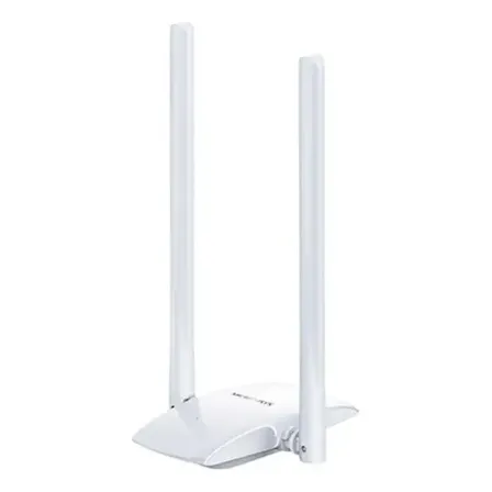 Adaptador Wi-fi Usb Mercusys Mw300uh Doble Antena 300mbps