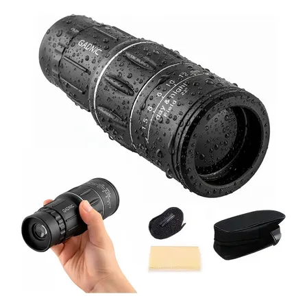 Monocular Gadnic 16x52 Prisma BAK4 Resistente Agua Niebla Campo Vision Amplio Recubrimiento MFC