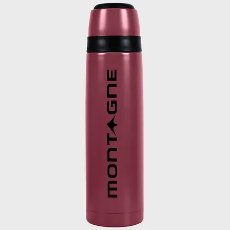 Termo Bala 1lt - Montagne Color Bordó Wine Mate