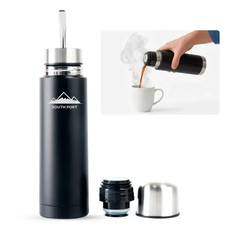 Termo Mate Southport By Gadnic Auto Mate 500ml Acero Inoxidable Doble Tapa