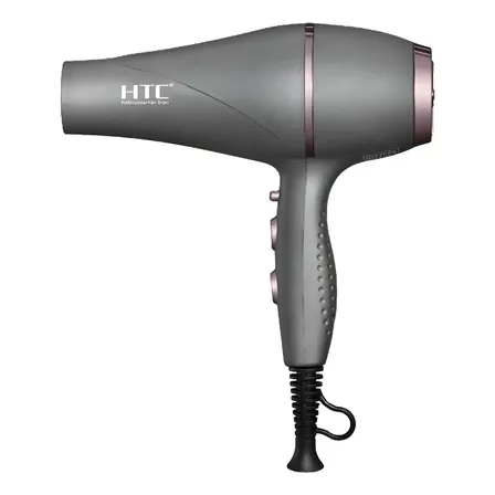 Secador De Pelo Htc Ef-2028 Hair Dryer Secador Cabello Gris