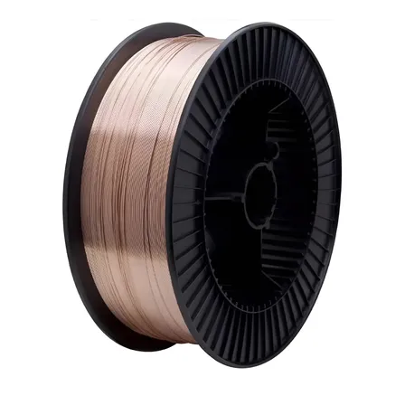 Alambre Para Soldar Mig Con Gas 0,9 Mm X 5 Kg Wolfer Color Cobre