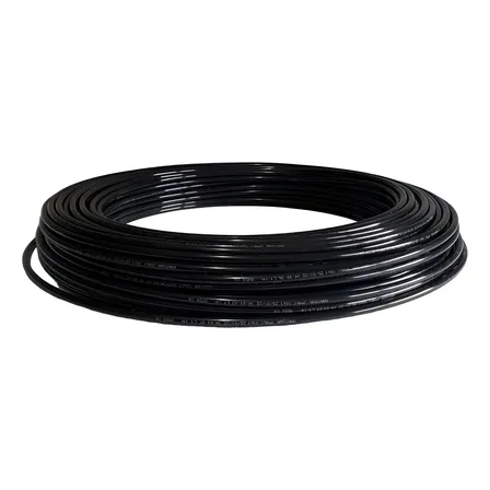 Tubo Manguera Poliamida 6 Grilon Flex Negro 6mm Por 25 Mts
