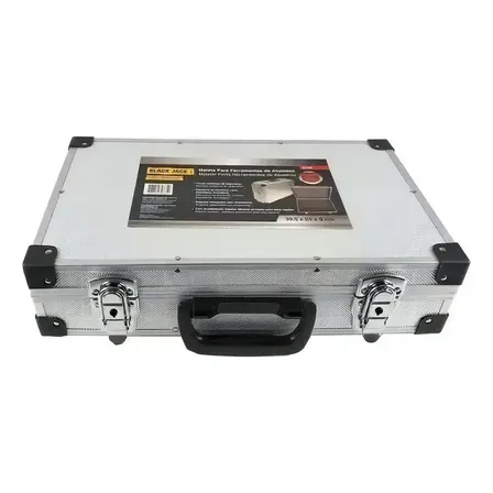 Maletín de herramientas de aluminio profesional E148 Black Jack