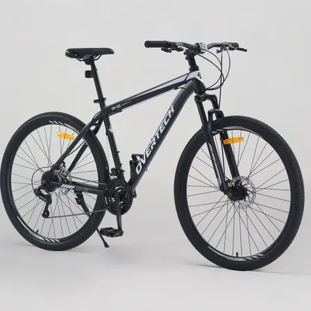 Bicicleta Mtb Overtech R29 Q5 21v Freno A Disco Shimano 12x Color Negro/Blanco/Blanco Tamaño del cuadro XL