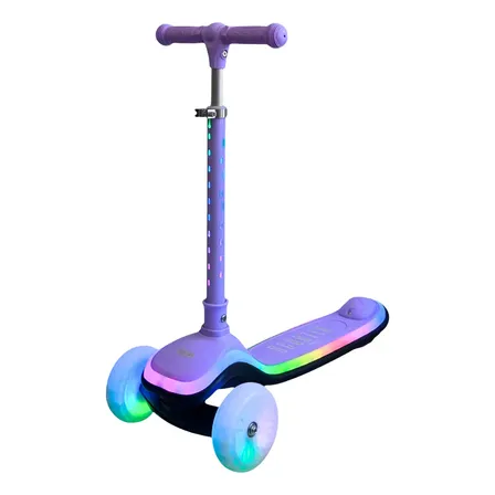 Monopatín De Pie Scooter Italy Luminix Luces Led