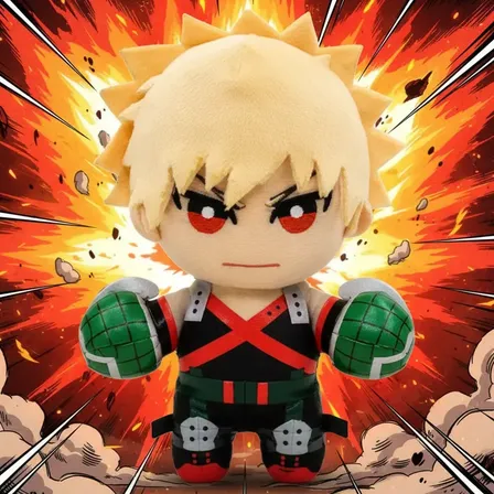 Peluche My Hero Academia Varios Personajes 20cm Katsuki Bakugo