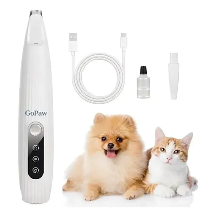 Maquina Cortadora Cortapelo Pelo Perro Gato Pata Orejas Ojos Blanco