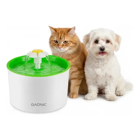 Fuente De Agua Recirculante Gadnic PB2000 Perros Gatos 1.6L