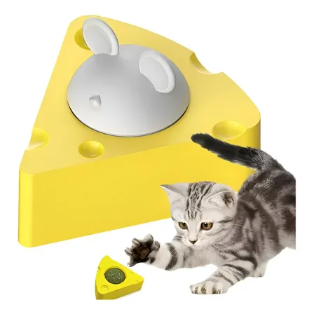 Pelota Interactiva Para Gatos CRAB Catnip Ball Con Hierba Gatera Quesito
