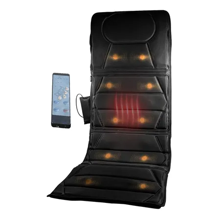 Asiento Masajeador Gadnic Mat Massager 10 Motores 5 Modos Terapia de Calor