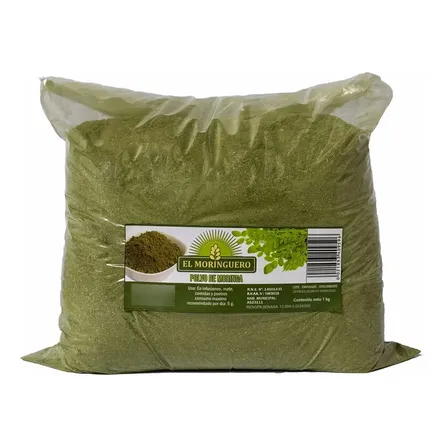 Moringa en Polvo El Moringuero de 1 Kg para Vitaminas Naturales
