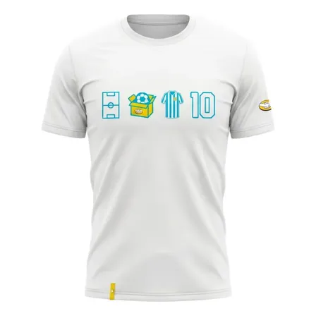 Remera Mercado Libre Mundial Blanca Talles Del S Al Xl Blanco Mundial Xl Liso