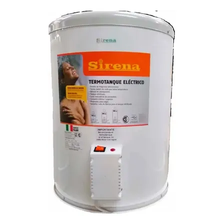 Termotanque Eléctrico Sirena TE60 60L Blanco Anticorrosivo de Colgar