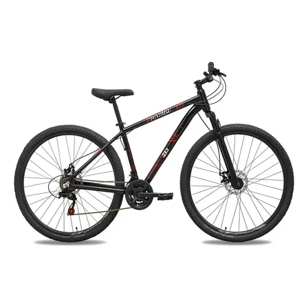 Bicicleta Mtb Aluminio Ghepard X2.0 29 21v Disco Mecánico Negro M