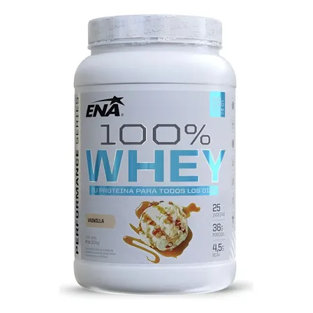 Ena 100% Whey Protein. Proteina Concentrada Sabor Vainilla