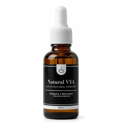 Aceite para hongos de Uñas de los Pies y Manos 30ml. Natural Vya Antimicotico Accion Terapeutica Rapida Accion Aceite de Ricino Arbol de Té