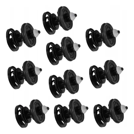 Kit X 10 Clip Grampa Tapizado Puerta Vw Golf Mk7 Nivus Vento Kit X 10 Clips Panel