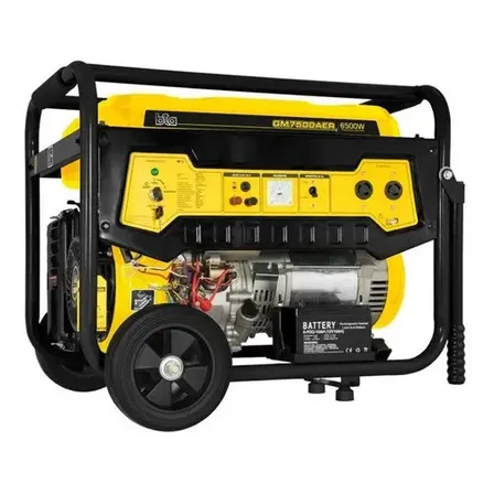 Generador Luz Grupo 6500w 15hp 4t Arr Eléctrico C/ Ruedas