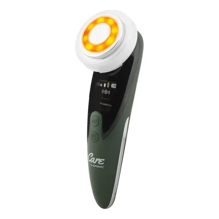 Masajeador Facial de Radiofrecuencia Care By Gadnic CPLE-D1 Rejuvenecedor 3 Intensidades Luz LED Batería Recargable 500mAh Calor Vibración