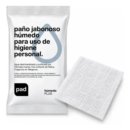 Paños Jabonosos Húmedos Con Manzanilla X 50 Higiene Corporal