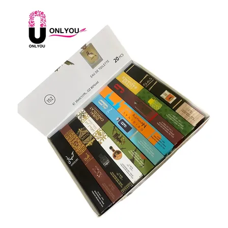 Set X 10 Perfumes Tubito Árabes Surtidos Hombre 35 Ml