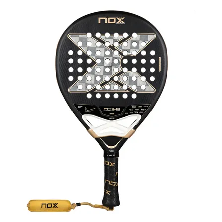 Paleta Padel Nox At10 Luxury Genius 18k Alum 2026 By Agustín Tapia