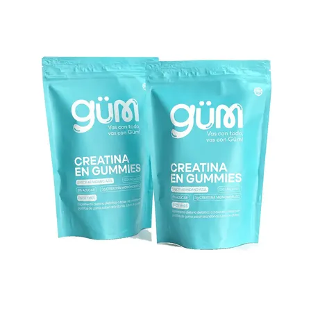 Gomitas De Creatina Monohidrato 2 Mes Blueberry Blueberry