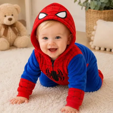 Pijama Kigurumi Bebe Plush Animalitos Personajes Spiderman Kigurumi 60
