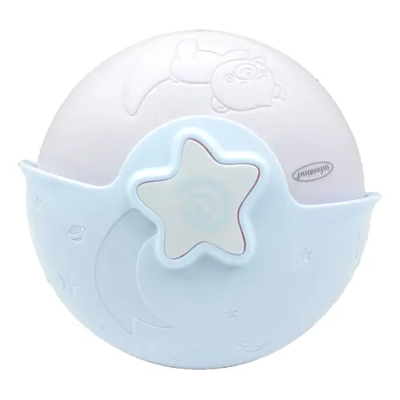 Luz Relajante Nocturna Para Bebes Y Proyector Infantino