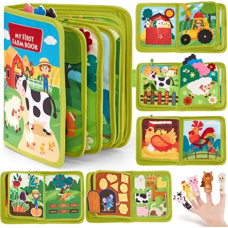 Tablero Montessori Actividades Juguete Portátil