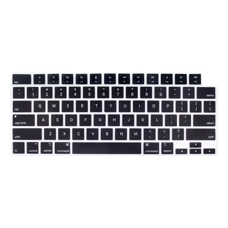Protector Teclado Compatible Macbook Pro 2025 14 A3401 A3185 Negro