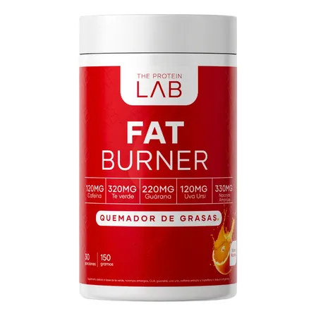 Fat Burner 150g Quemador De Grasas 30 Porciones The Protein Lab Sabor Naranja