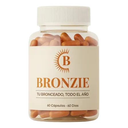 Cápsulas Bronceado 60 Cápsulas Antioxidantes y Vitaminas Bronzie