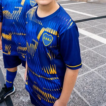 Remera De Entrenamiento Xeneize Niño Boca | Licencia Clubes® Azul 12