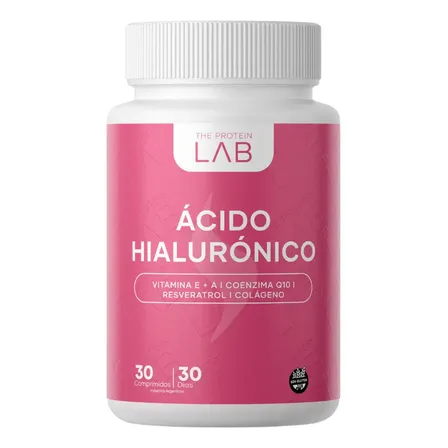 Ácido Hialurónico Con Colágeno hidrolizado 30 Comprimidos The Protein Lab Piel y Articulaciones