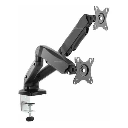 Soporte Monitor Doble Brazo Articulado Escritorio Negro - Morshop TV41 - Tv 13 A 30