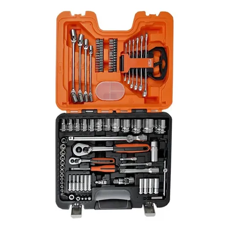 Kit Caja Juego Set Herramientas Llave Tubos 91 Pz S910 Bahco