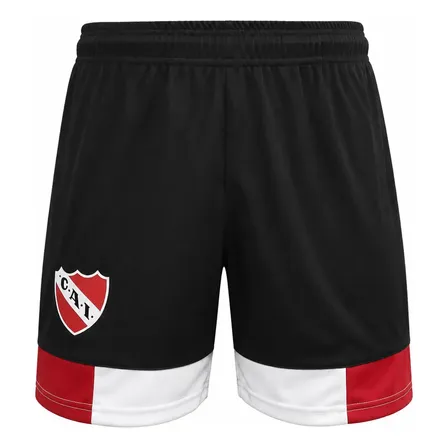 Short Oficial Independiente Entrenamiento Niños 2026 Negro 4