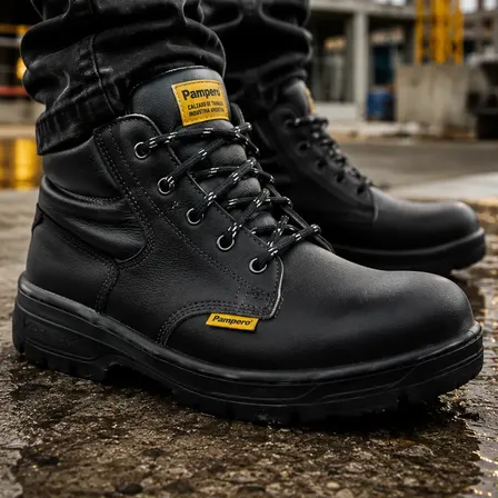 Botin Seguridad Pampero 249/1701  Ice Puntera Acero Trabajo