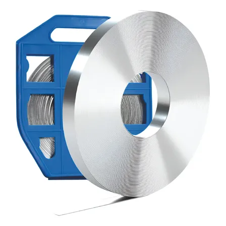 Rollo Fleje Zuncho De Acero Inoxidable 1/2 X 30mts Embalaje
